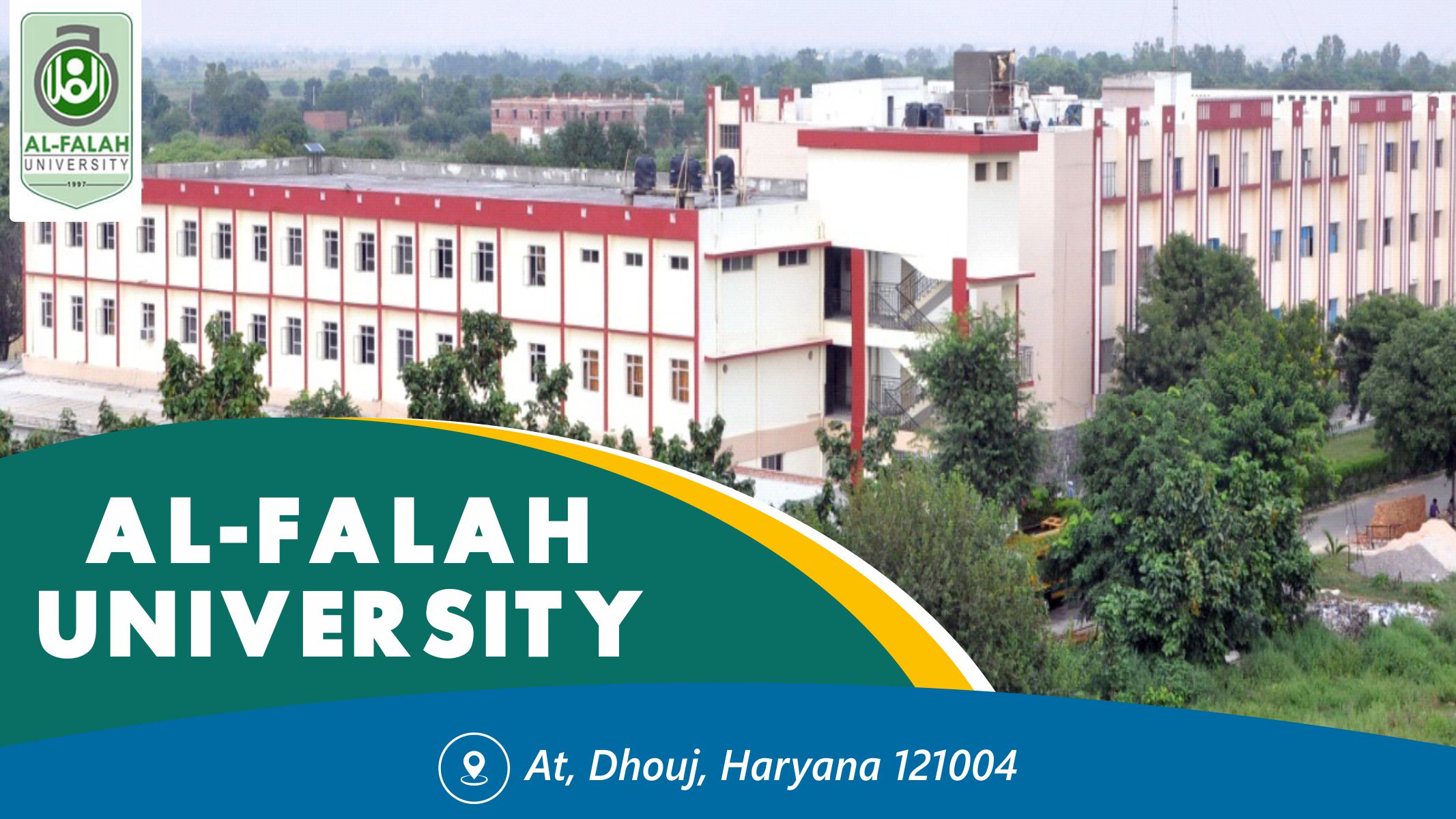Out Side View of Al-Falah university - AFU